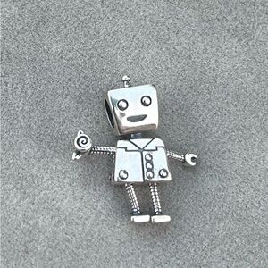Pandora Silver Robot Charm Bracelet